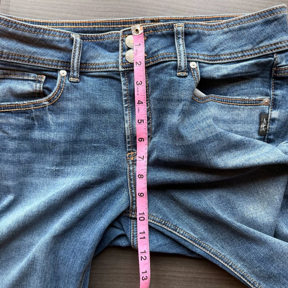 Silver Jeans Co. – Suki Mid Rise Bootcut w/double button fly – W32 L33 (Sz 12) - Picture 5 of 8